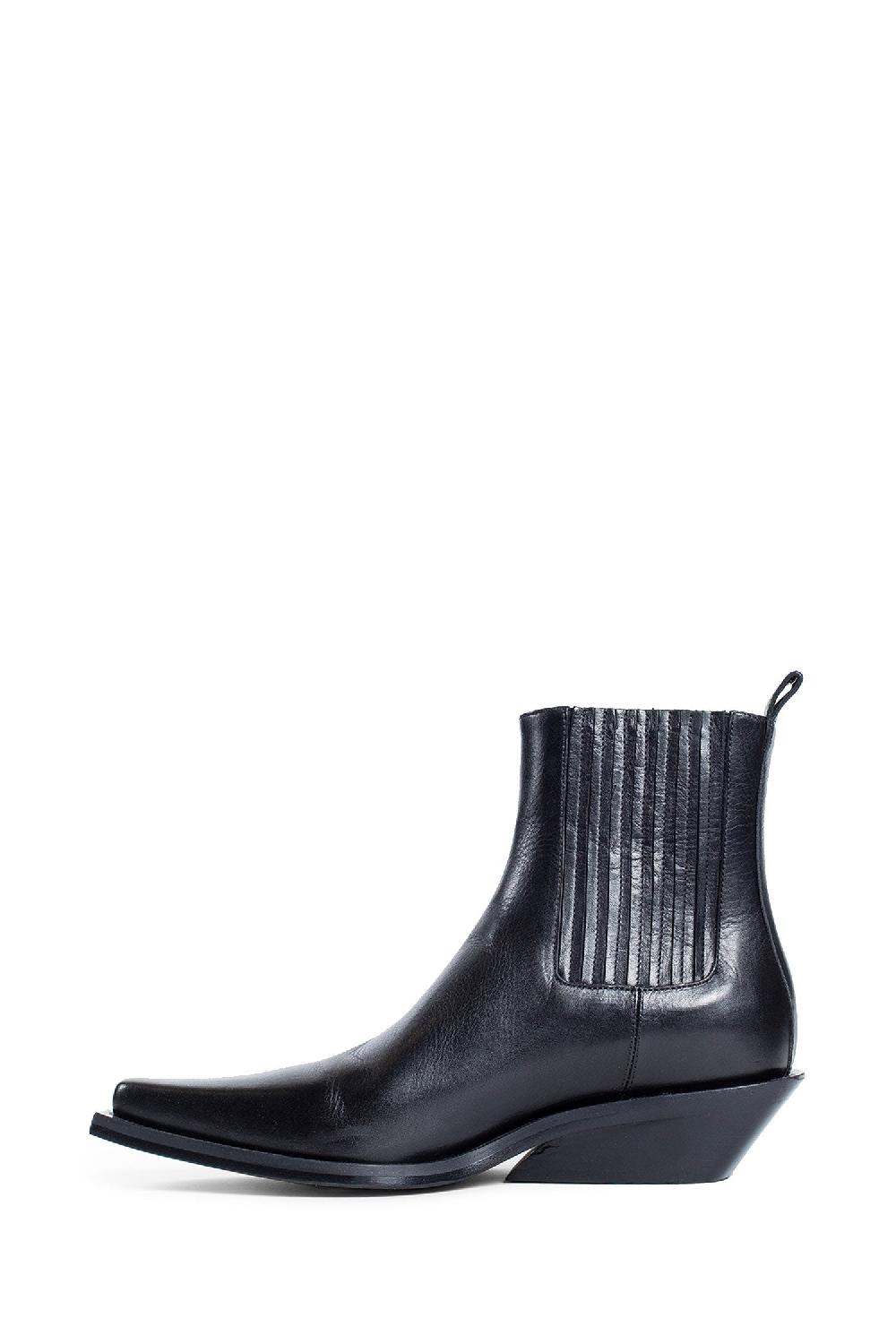Antonioli ANN DEMEULEMEESTER MAN BLACK BOOTS Grandi sconti