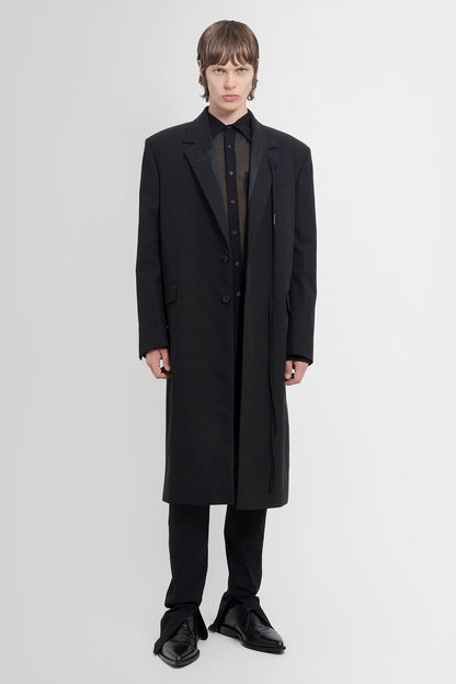 Antonioli ANN DEMEULEMEESTER MAN BLACK COATS Offerte giornaliere