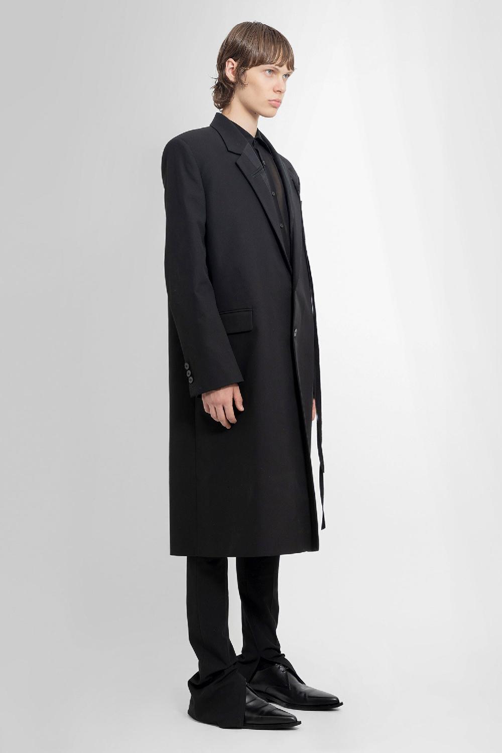 Antonioli ANN DEMEULEMEESTER MAN BLACK COATS Offerte giornaliere