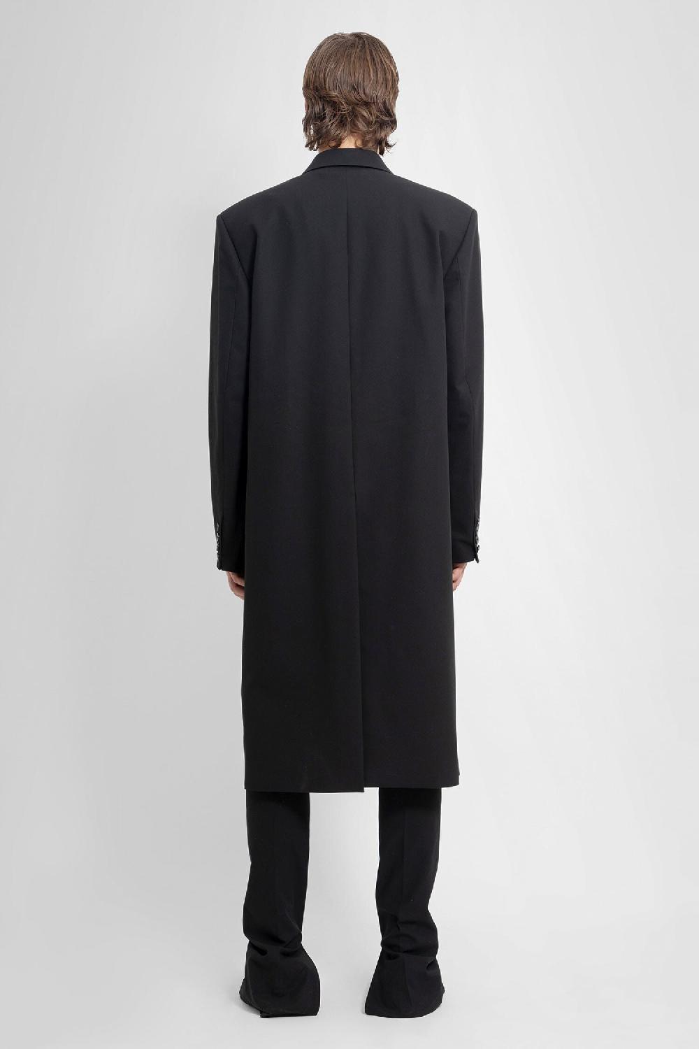 Antonioli ANN DEMEULEMEESTER MAN BLACK COATS Offerte giornaliere