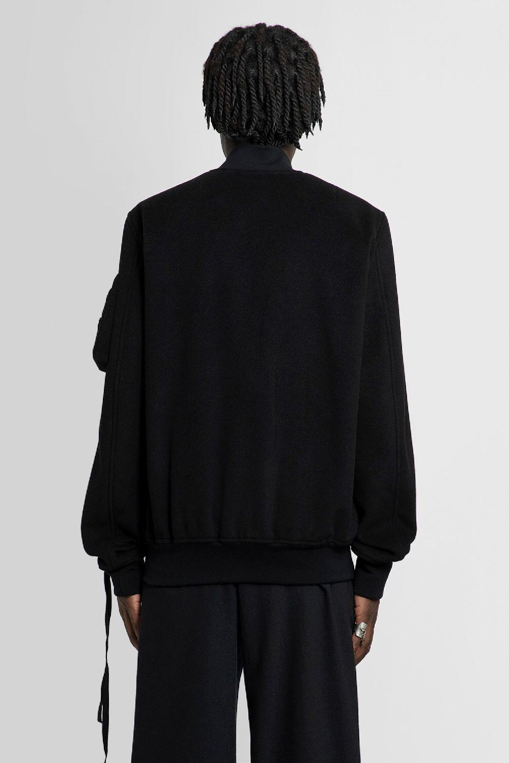 Antonioli ANN DEMEULEMEESTER MAN BLACK JACKETS Super Saving Price