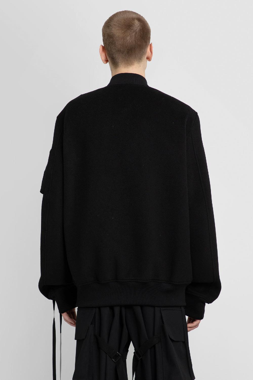 Antonioli ANN DEMEULEMEESTER MAN BLACK JACKETS Ritorno libero