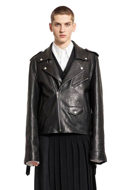 Antonioli ANN DEMEULEMEESTER MAN BLACK JACKETS Rilascio limitato