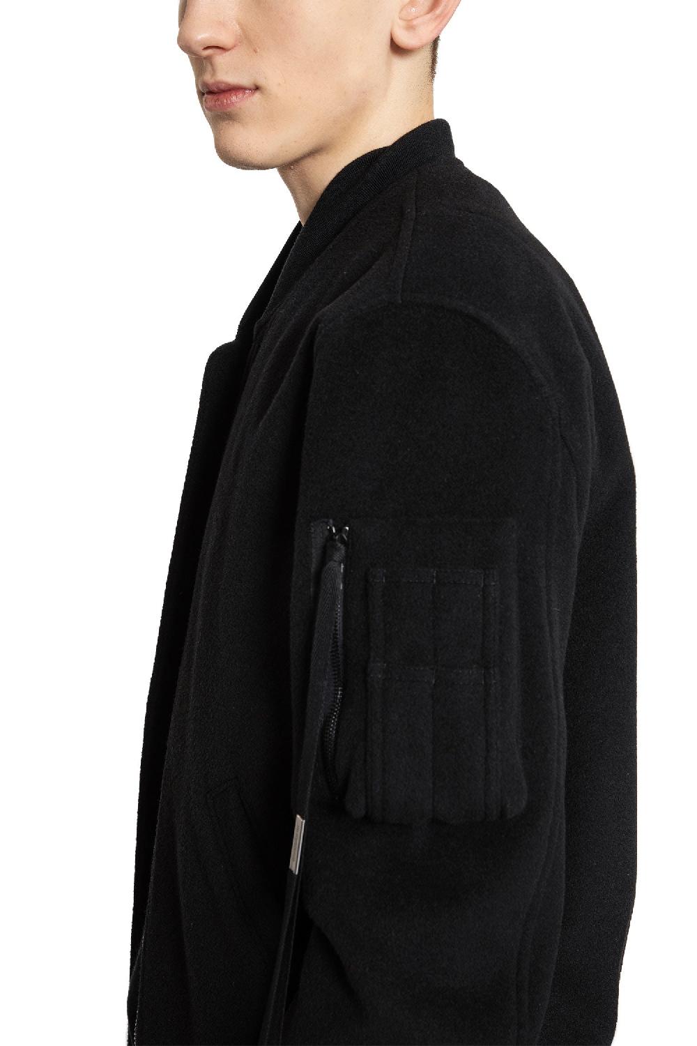 Antonioli ANN DEMEULEMEESTER MAN BLACK JACKETS Ultimi tre giorni