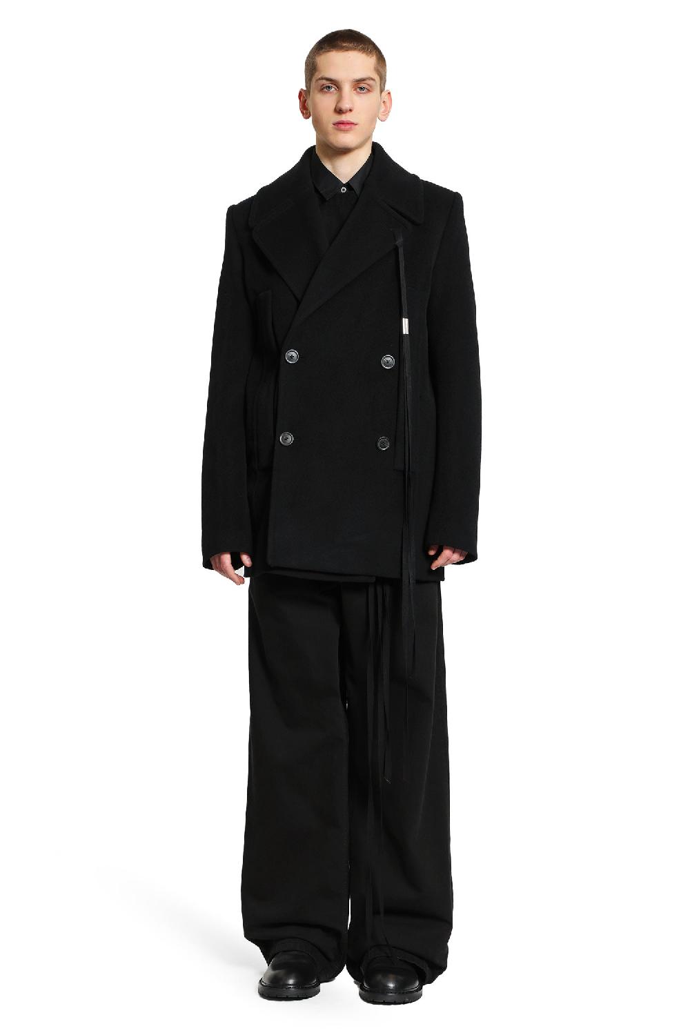 Antonioli ANN DEMEULEMEESTER MAN BLACK JACKETS ACQUISTA ORA