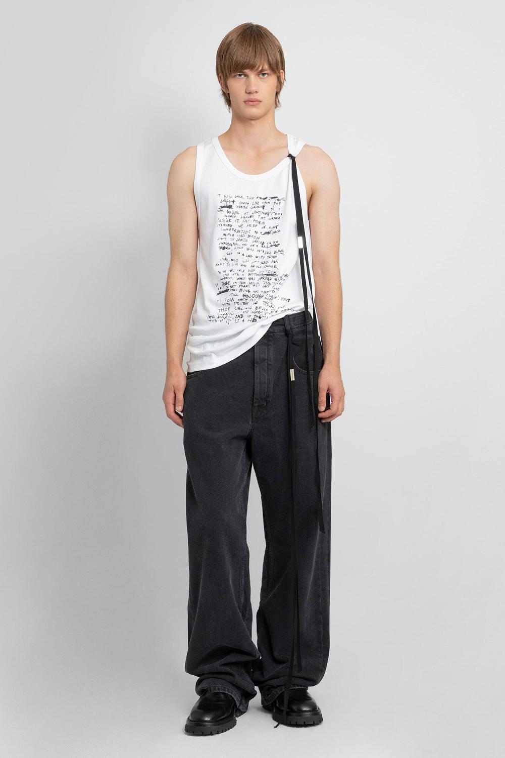 Antonioli ANN DEMEULEMEESTER MAN BLACK JEANS Ultimi due giorni