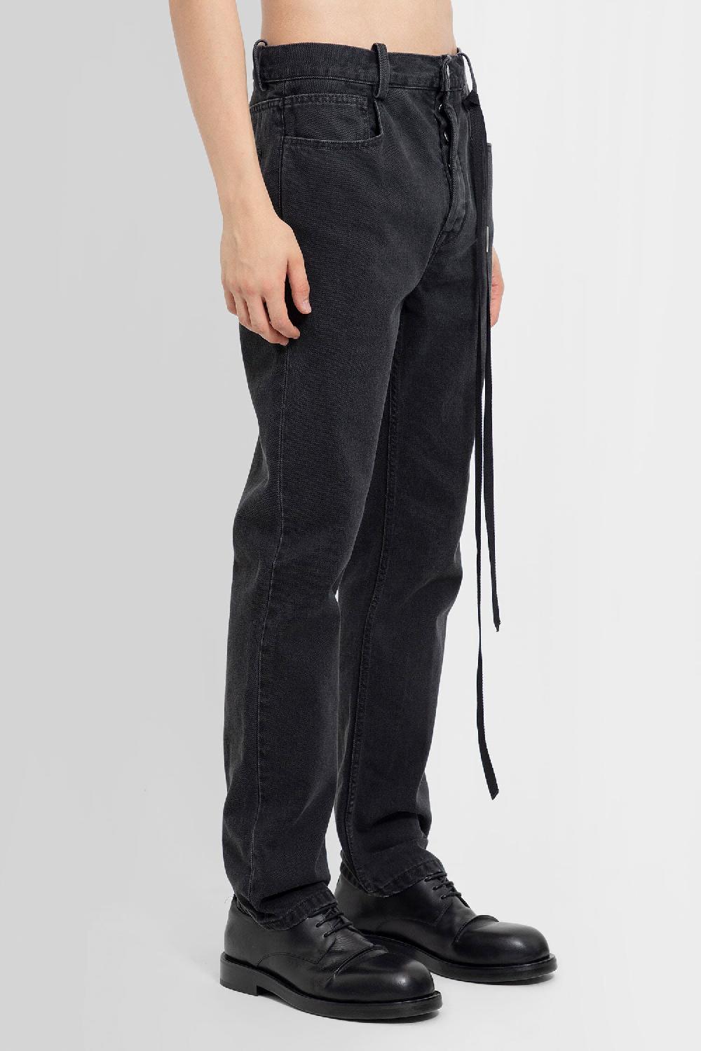 Antonioli ANN DEMEULEMEESTER MAN BLACK JEANS Ultimo giorno