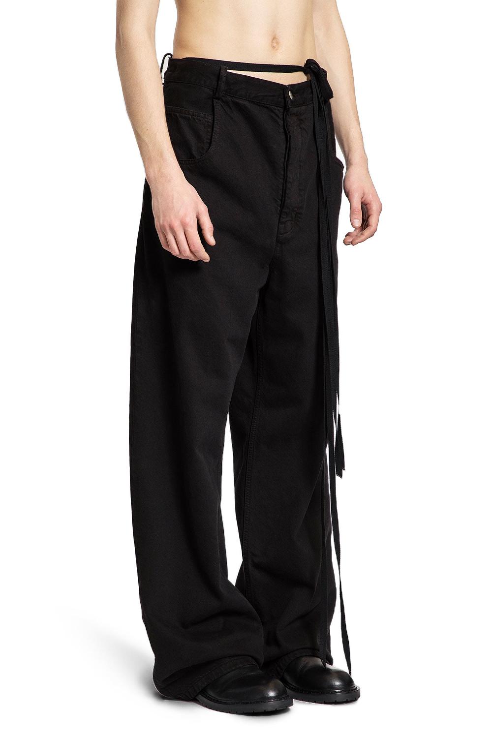 Antonioli ANN DEMEULEMEESTER MAN BLACK JEANS Promozione temporanea
