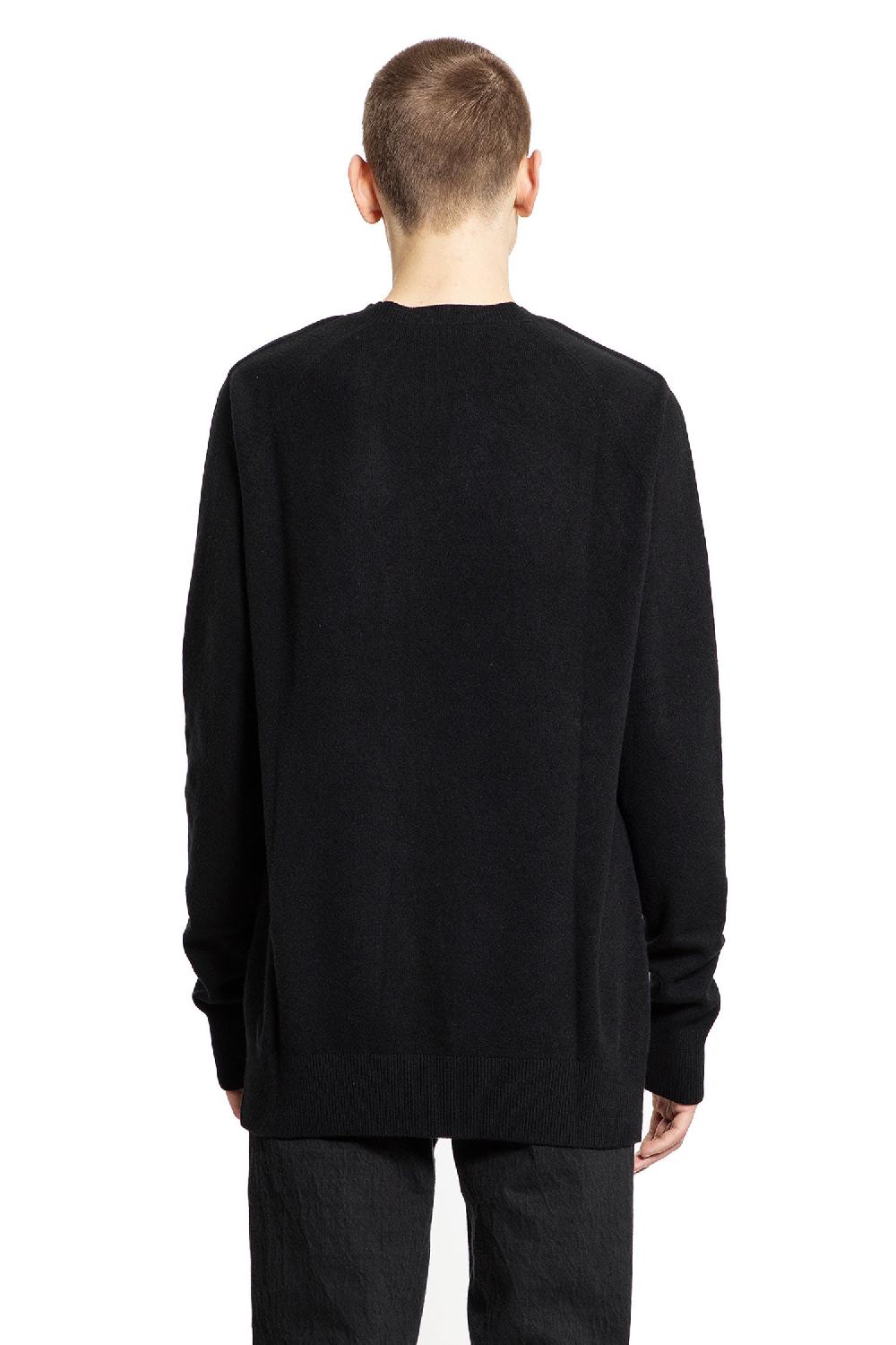 Antonioli ANN DEMEULEMEESTER MAN BLACK KNITWEAR Fino al 60% di sconto