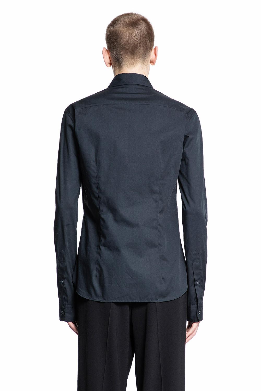 Antonioli ANN DEMEULEMEESTER MAN BLACK SHIRTS Enormi sconti