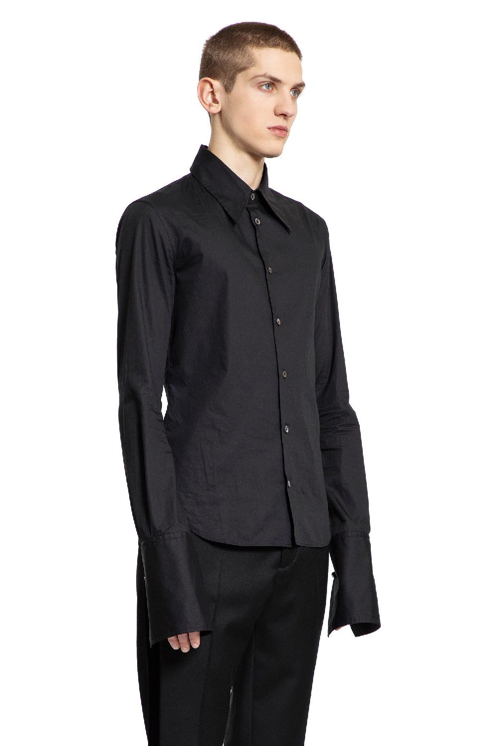 Antonioli ANN DEMEULEMEESTER MAN BLACK SHIRTS 50% di sconto con spedizione gratuita