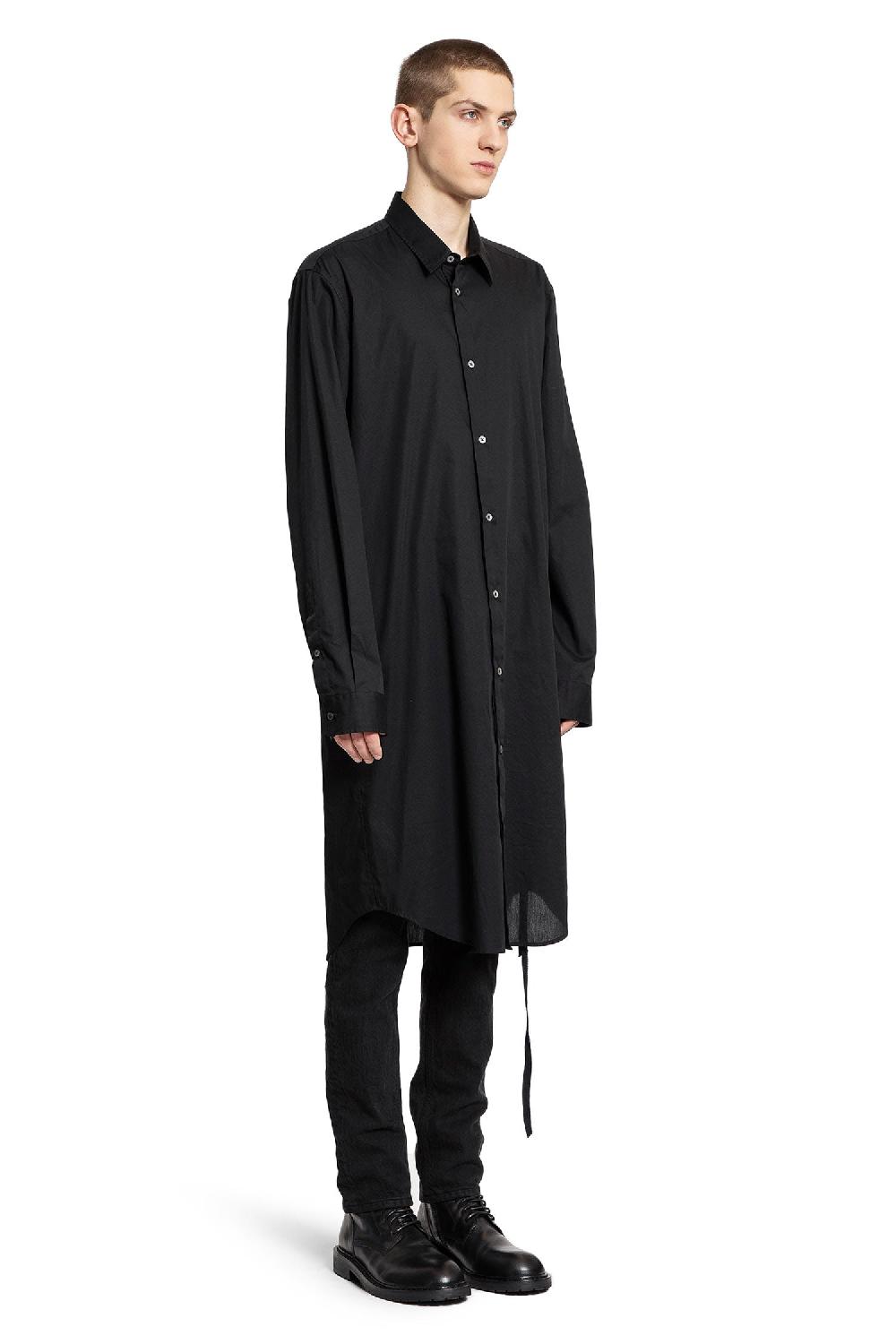 Antonioli ANN DEMEULEMEESTER MAN BLACK SHIRTS Trasporto libero internazionale