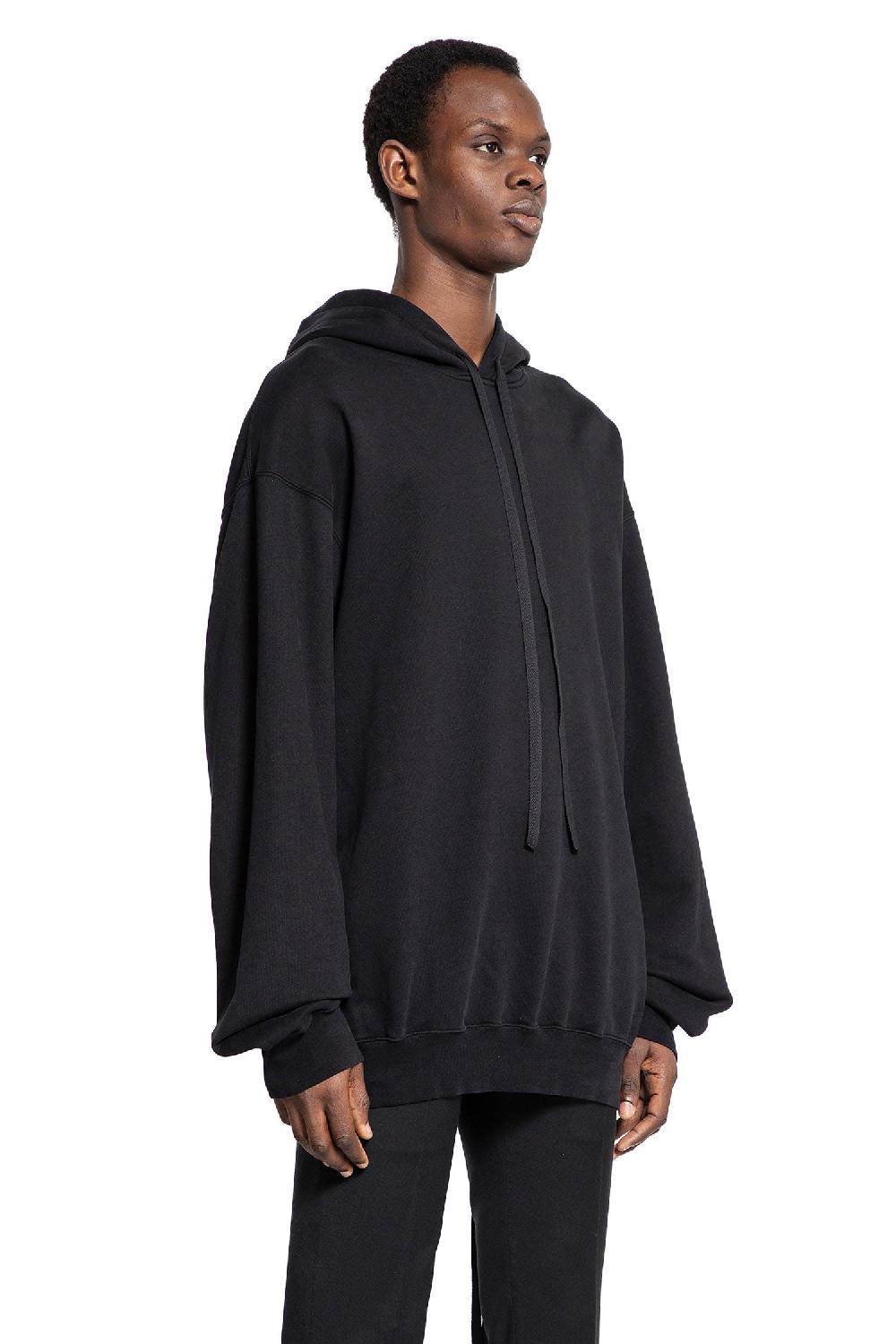 Antonioli ANN DEMEULEMEESTER MAN BLACK SWEATSHIRTS Nuovo