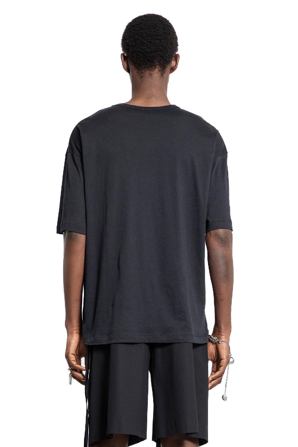 Antonioli ANN DEMEULEMEESTER MAN BLACK T-SHIRTS & TANK TOPS Spedizione Gratuita