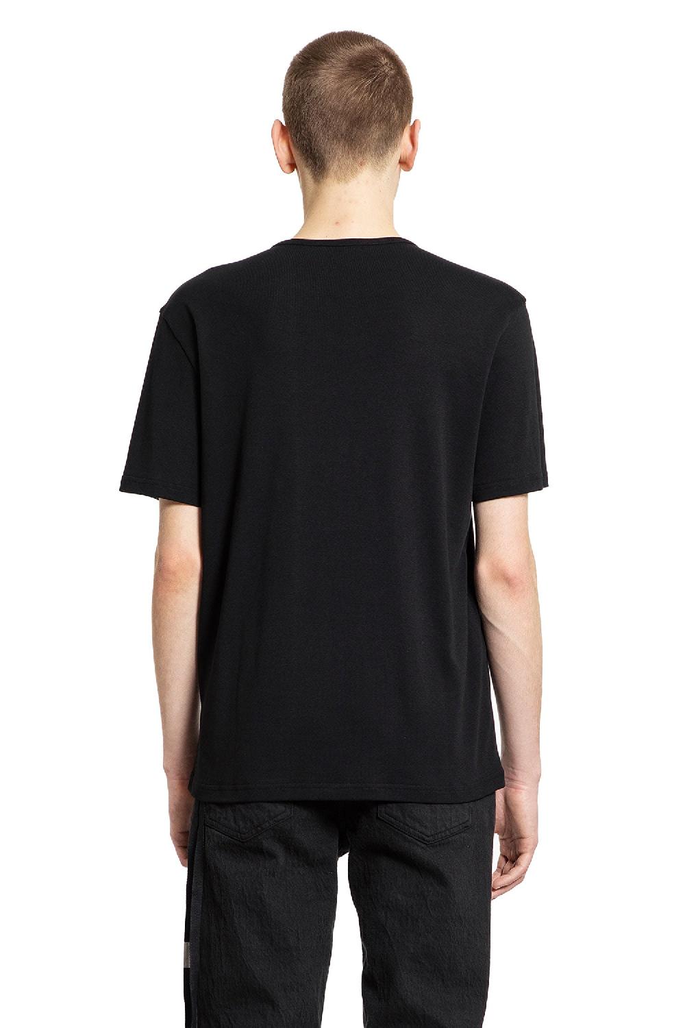 Antonioli ANN DEMEULEMEESTER MAN BLACK T-SHIRTS & TANK TOPS Negozi Online
