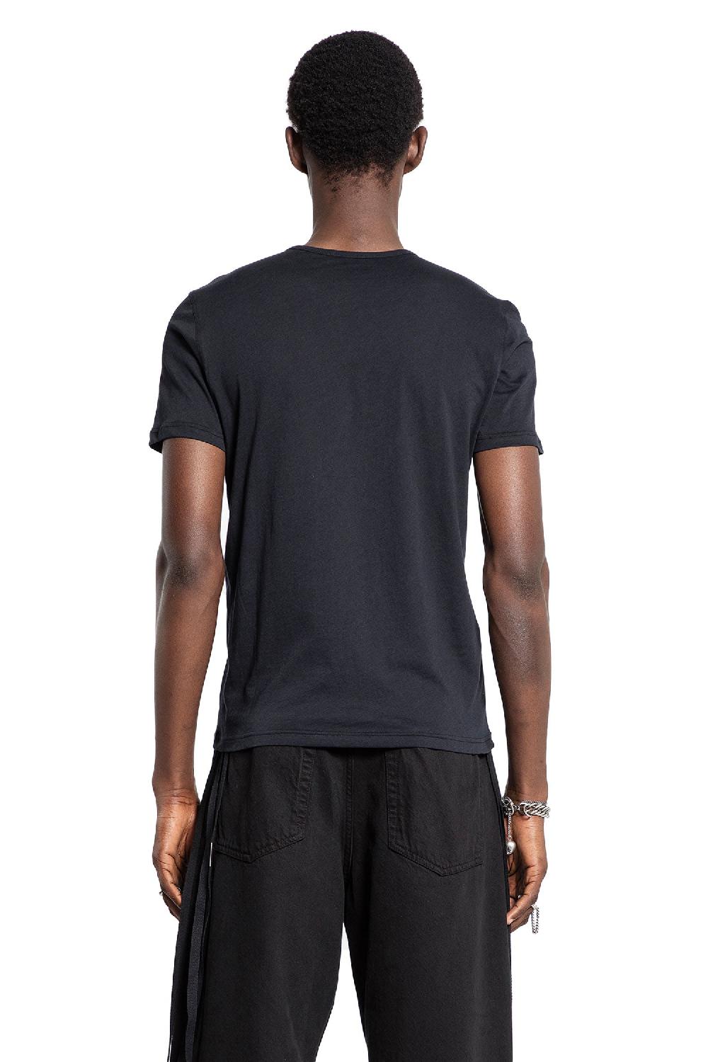 Antonioli ANN DEMEULEMEESTER MAN BLACK T-SHIRTS & TANK TOPS Acquista Ora