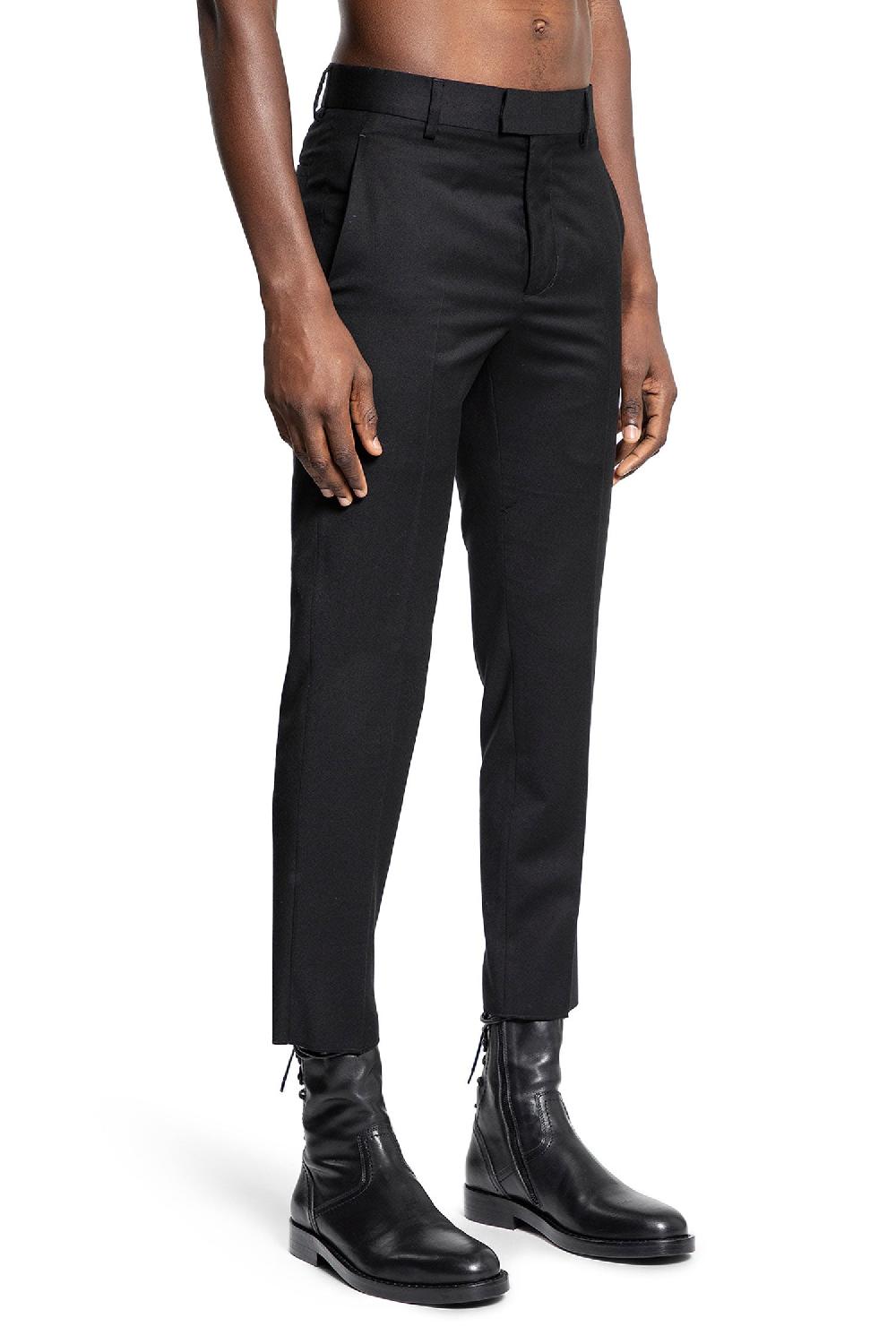 Antonioli ANN DEMEULEMEESTER MAN BLACK TROUSERS Affare Del Giorno