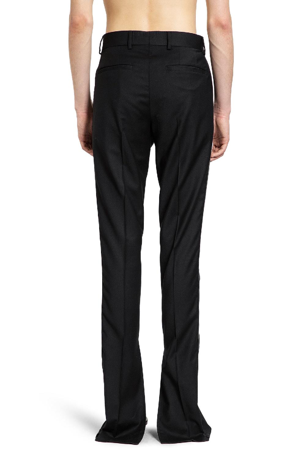 Antonioli ANN DEMEULEMEESTER MAN BLACK TROUSERS Sottocosto