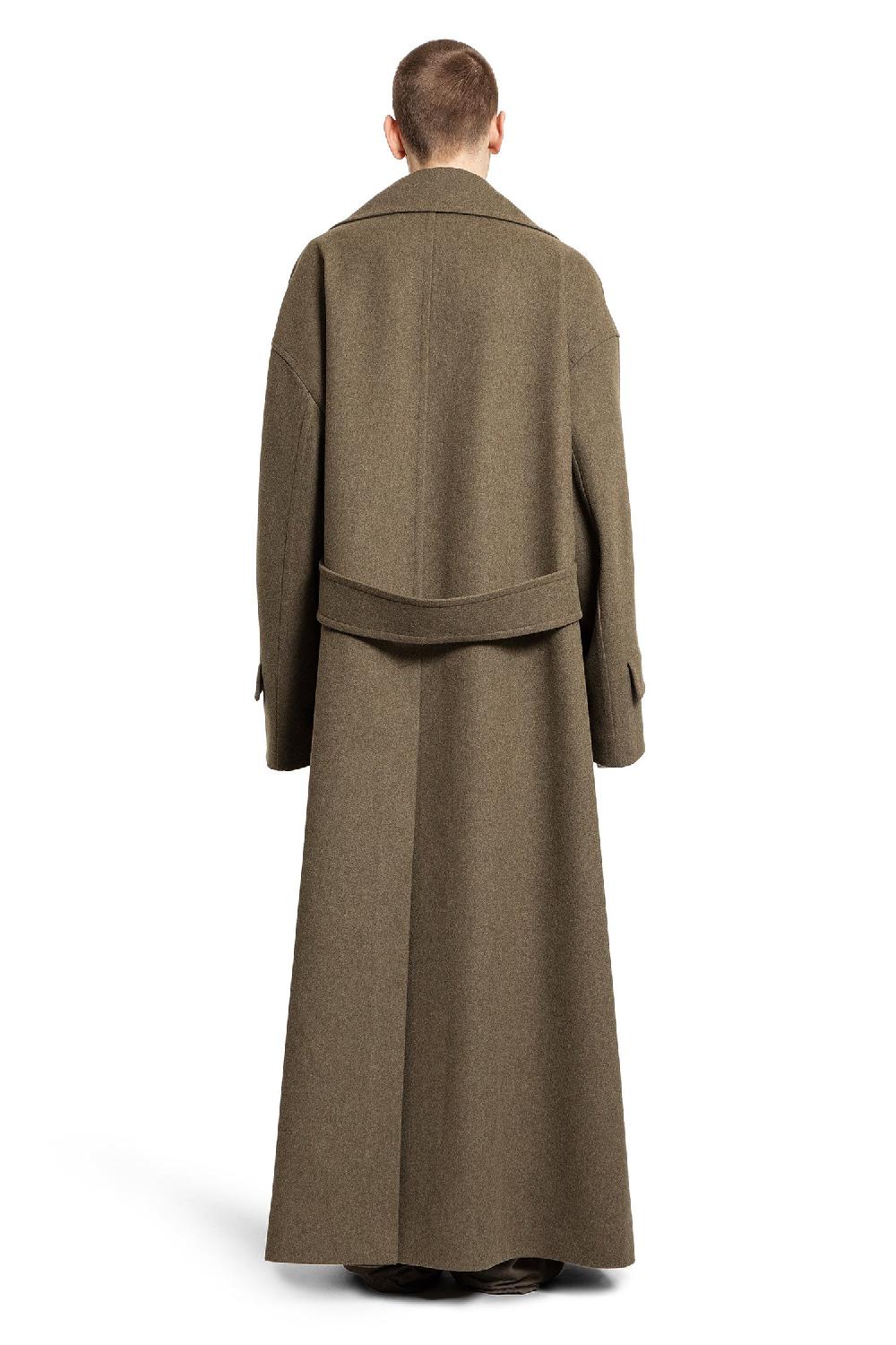 Antonioli ANN DEMEULEMEESTER MAN GREEN COATS Online