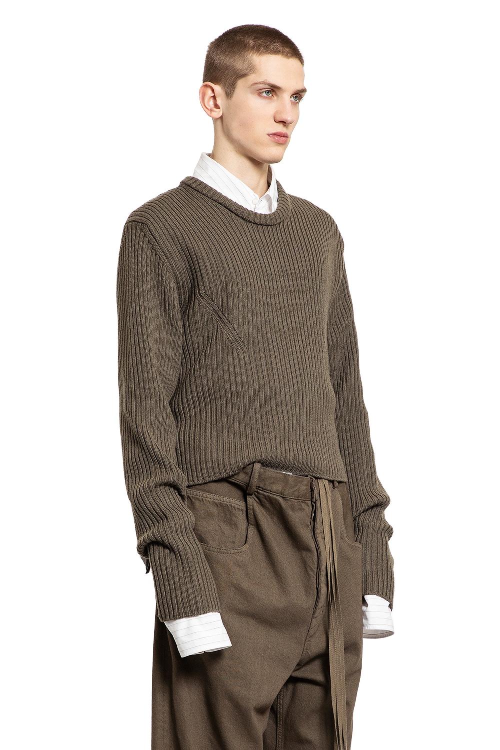 Antonioli ANN DEMEULEMEESTER MAN GREEN KNITWEAR Outlet