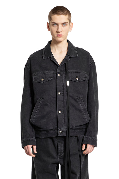 Antonioli ANN DEMEULEMEESTER MAN GREY JACKETS In Vendita