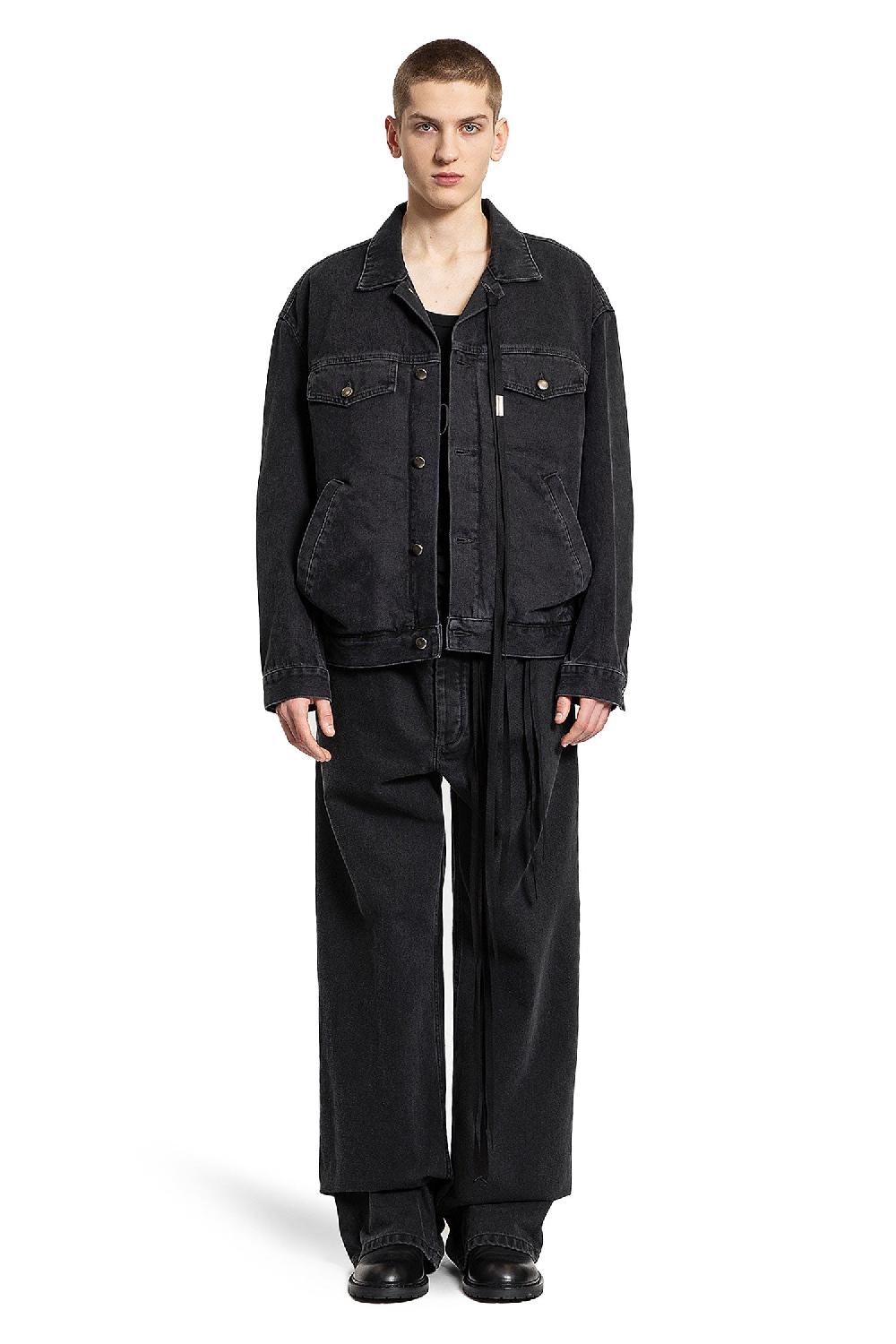 Antonioli ANN DEMEULEMEESTER MAN GREY JACKETS In Vendita