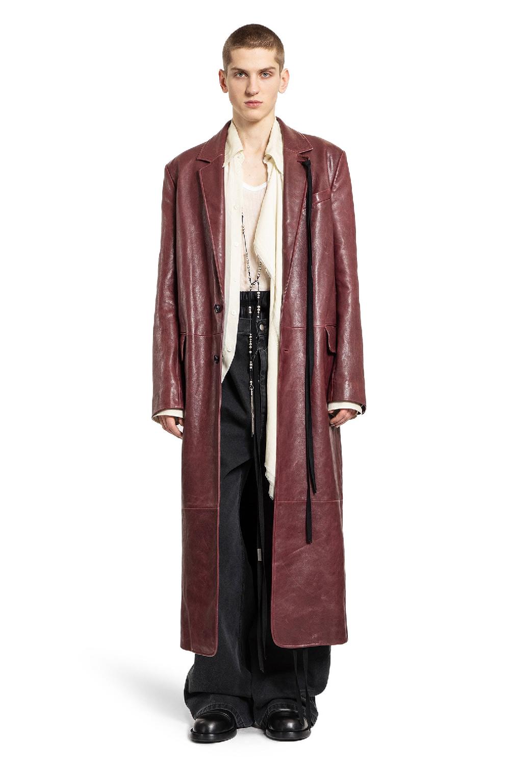Antonioli ANN DEMEULEMEESTER MAN OFF-WHITE T-SHIRTS & TANK TOPS Vendita Calda