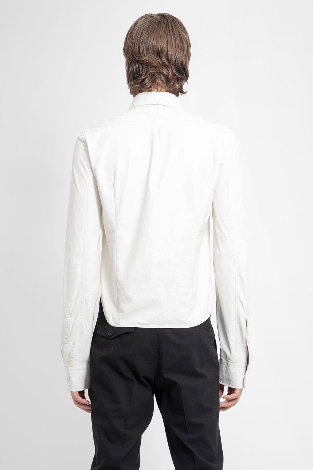 Antonioli ANN DEMEULEMEESTER MAN WHITE JACKETS Vendita Economica
