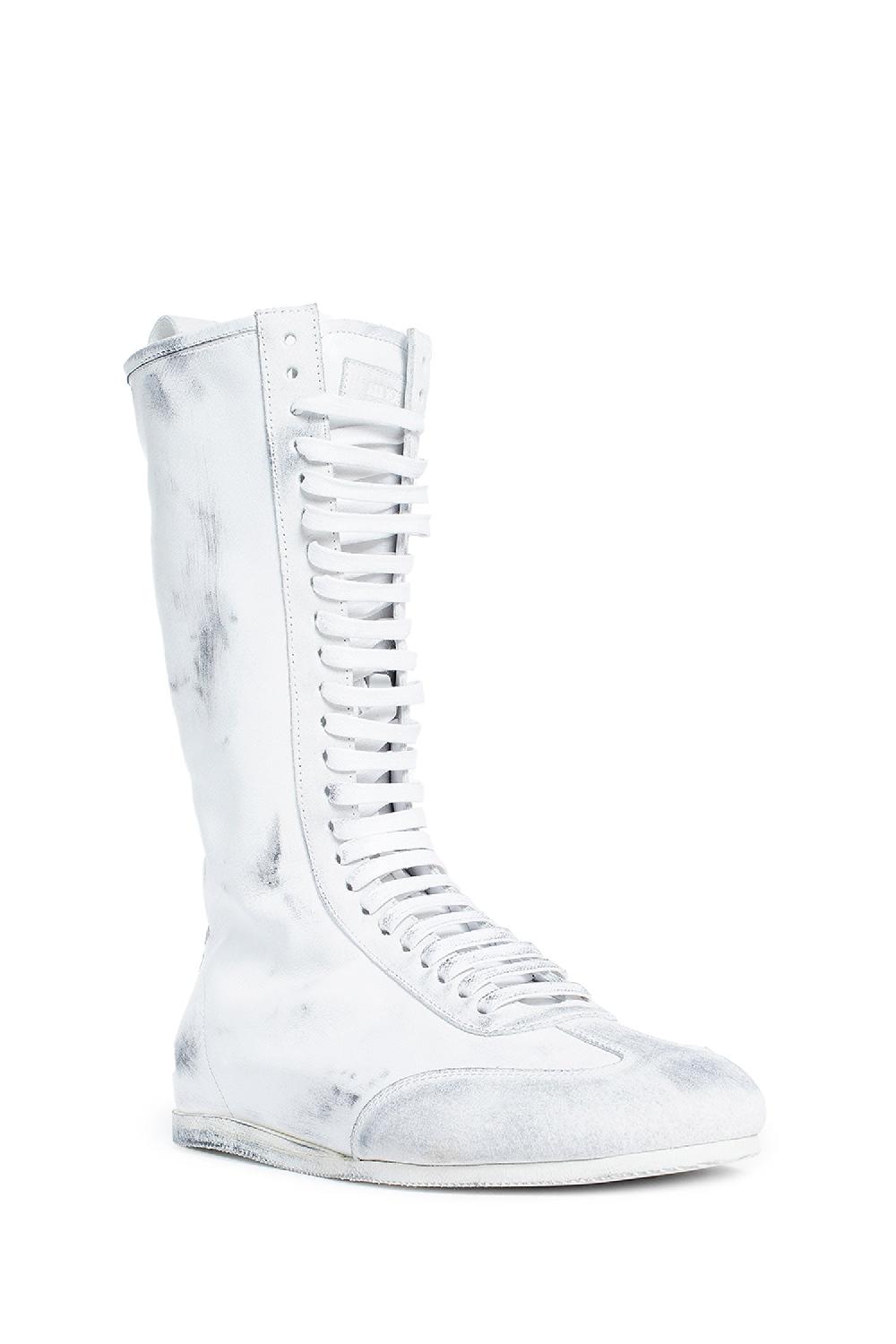Antonioli ANN DEMEULEMEESTER MAN WHITE SNEAKERS Vendite Flash