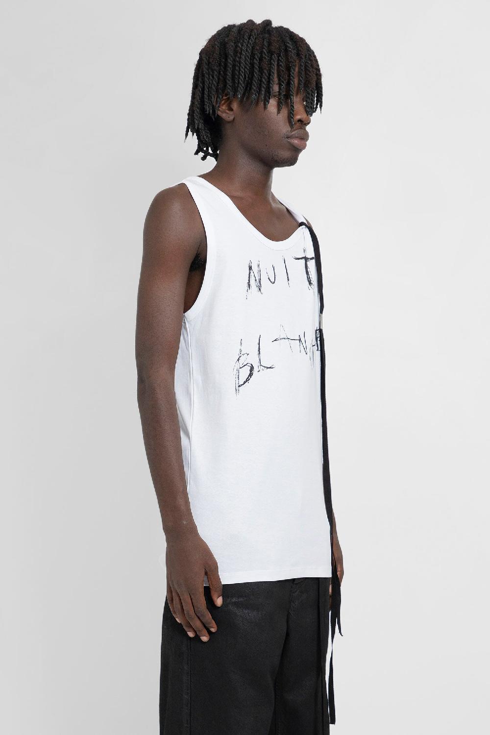 Antonioli ANN DEMEULEMEESTER MAN WHITE T-SHIRTS & TANK TOPS Nuova
