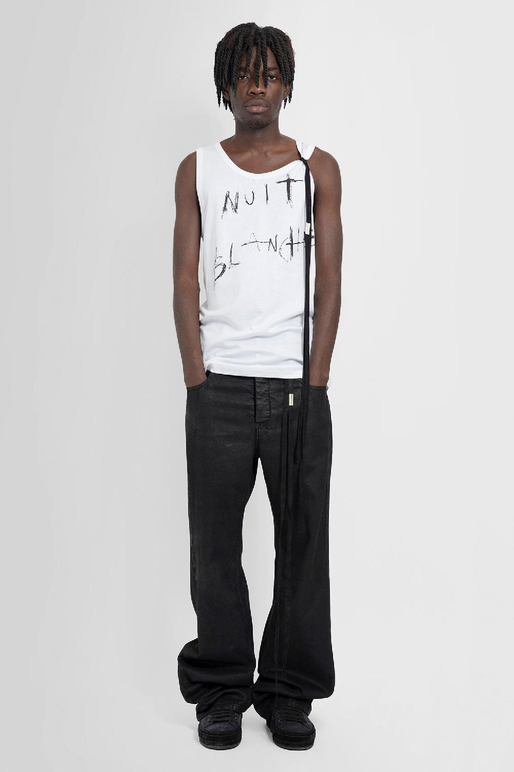 Antonioli ANN DEMEULEMEESTER MAN WHITE T-SHIRTS & TANK TOPS Nuova