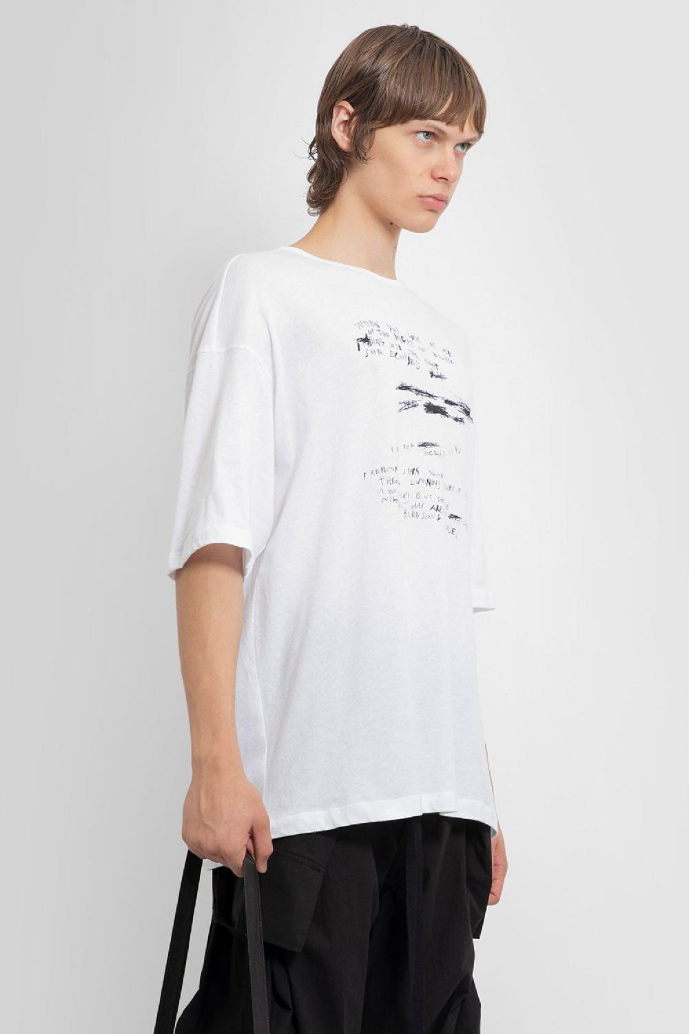 Antonioli ANN DEMEULEMEESTER MAN WHITE T-SHIRTS & TANK TOPS Spedizione gratuita