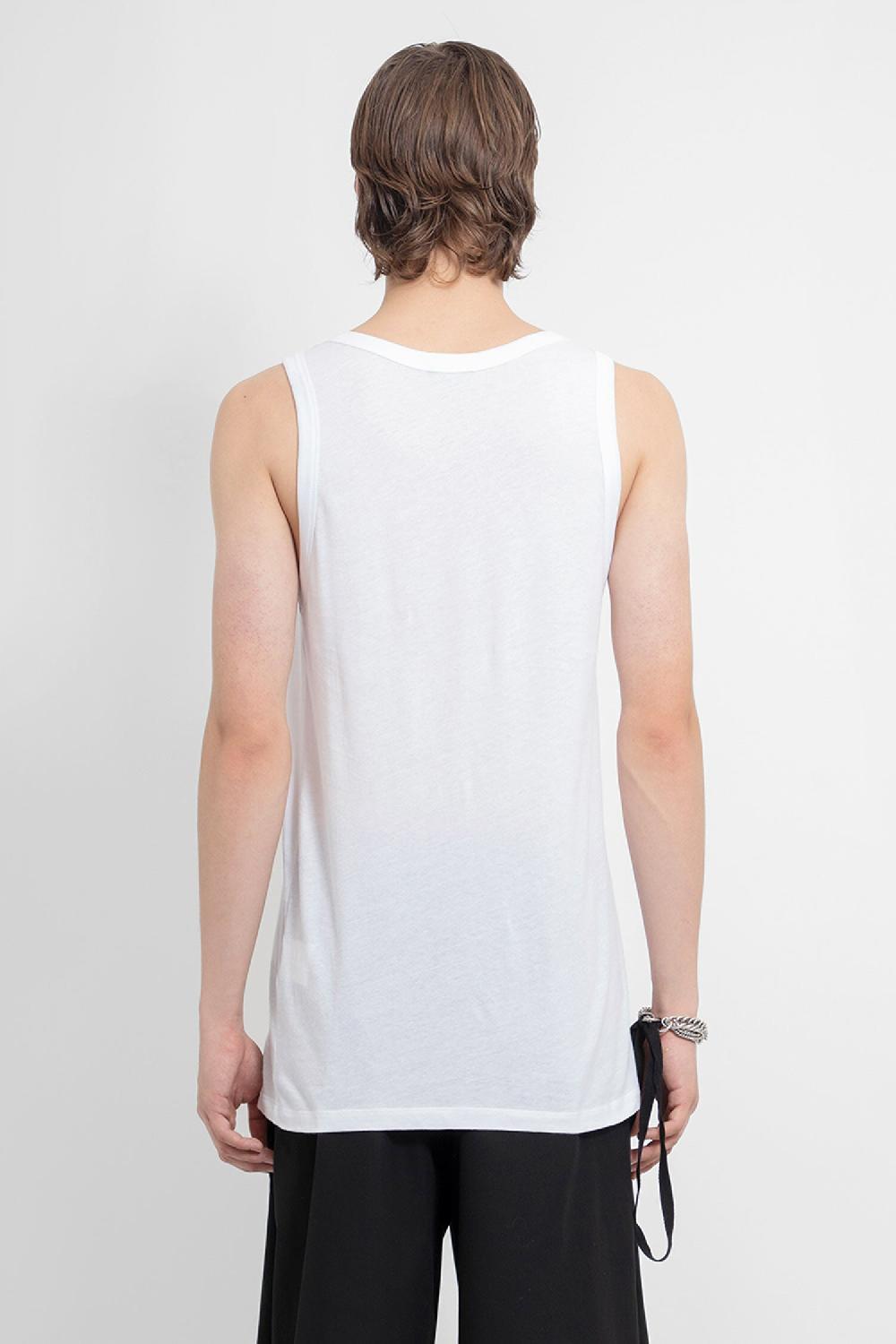 Antonioli ANN DEMEULEMEESTER MAN WHITE T-SHIRTS & TANK TOPS Sconto di tempo limitato