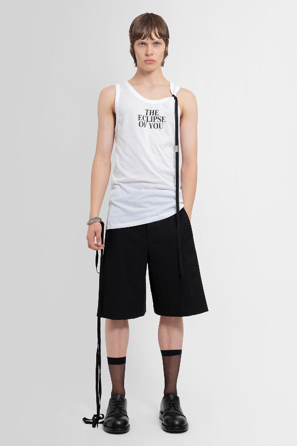 Antonioli ANN DEMEULEMEESTER MAN WHITE T-SHIRTS & TANK TOPS Sconto di tempo limitato