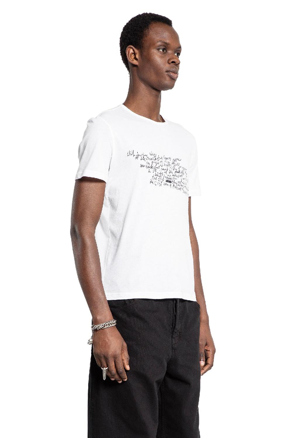 Antonioli ANN DEMEULEMEESTER MAN WHITE T-SHIRTS & TANK TOPS Negozio online di fabbrica
