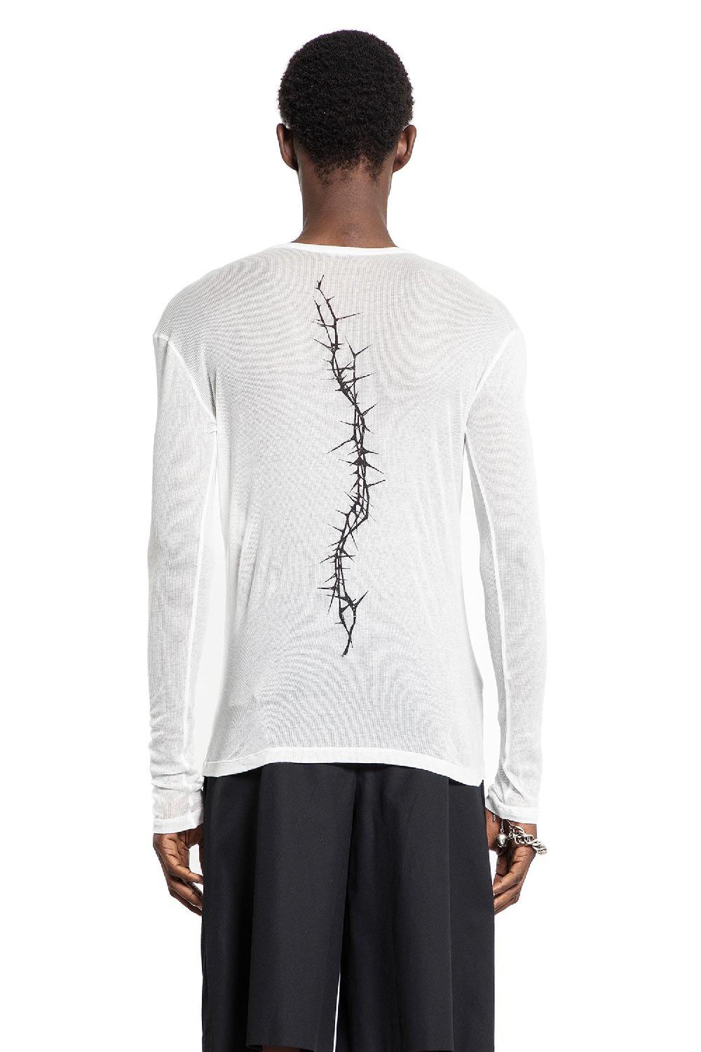 Antonioli ANN DEMEULEMEESTER MAN WHITE T-SHIRTS & TANK TOPS Prezzo di fabbrica