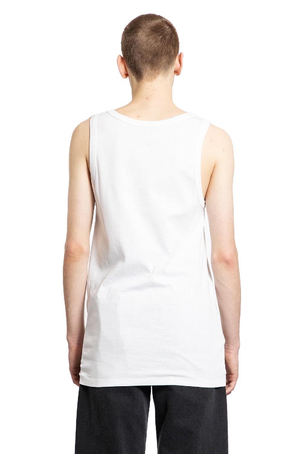 Antonioli ANN DEMEULEMEESTER MAN WHITE T-SHIRTS & TANK TOPS Comprare a buon mercato