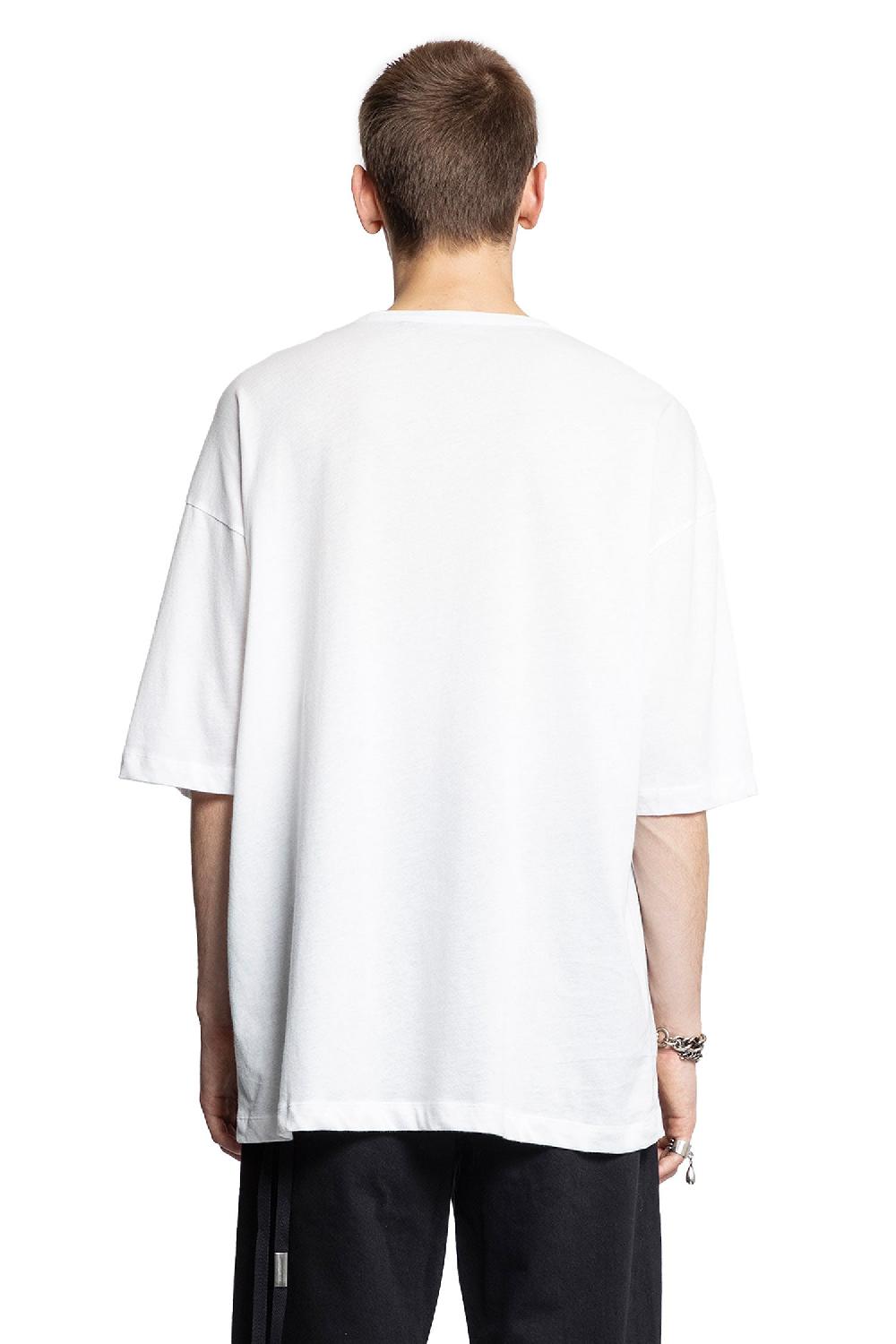 Antonioli ANN DEMEULEMEESTER MAN WHITE T-SHIRTS & TANK TOPS Grande vendita