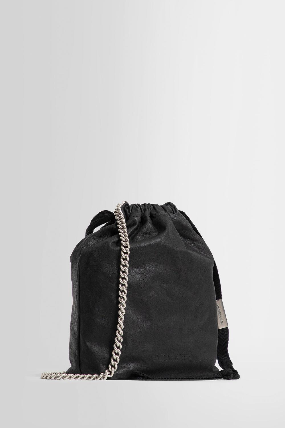 Antonioli ANN DEMEULEMEESTER UNISEX BLACK CROSSBODY BAGS Vendite stagionali