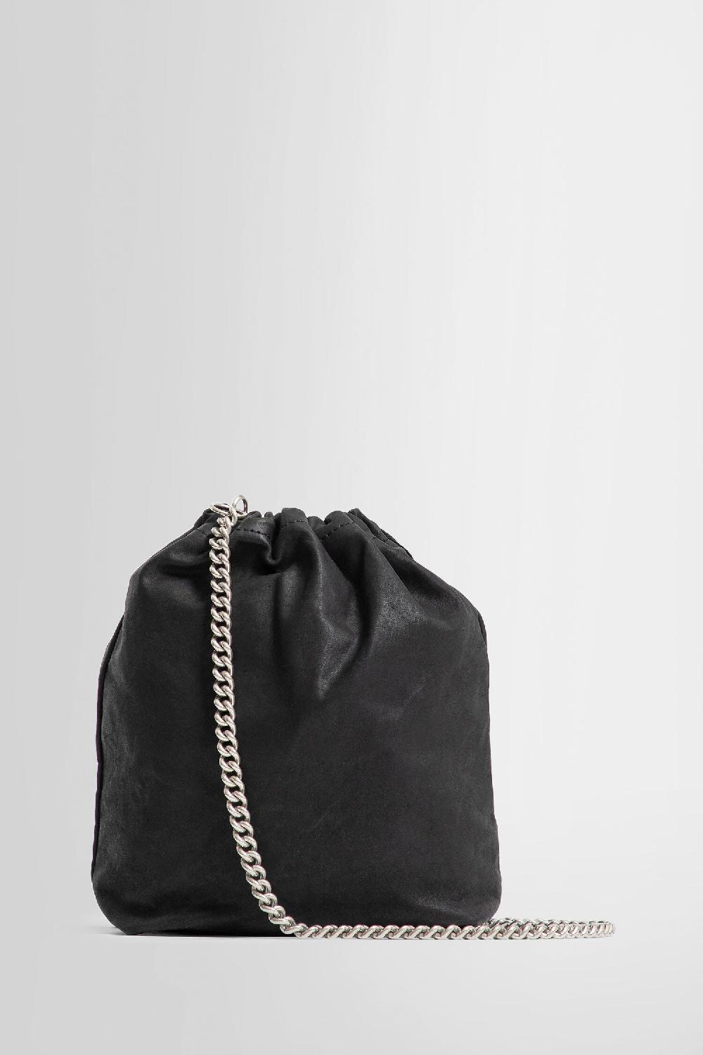 Antonioli ANN DEMEULEMEESTER UNISEX BLACK CROSSBODY BAGS Vendite stagionali