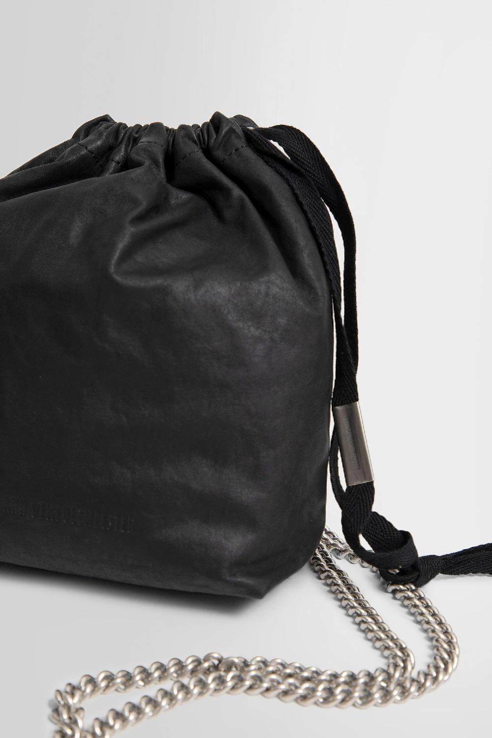 Antonioli ANN DEMEULEMEESTER UNISEX BLACK CROSSBODY BAGS Vendite stagionali