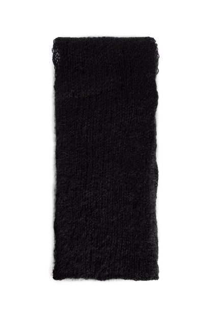 Antonioli ANN DEMEULEMEESTER UNISEX BLACK SCARVES Offerta Pasqua