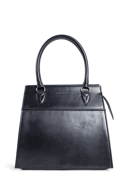 Antonioli ANN DEMEULEMEESTER UNISEX BLACK TOP HANDLE BAGS Offerta per la Festa della Mamma