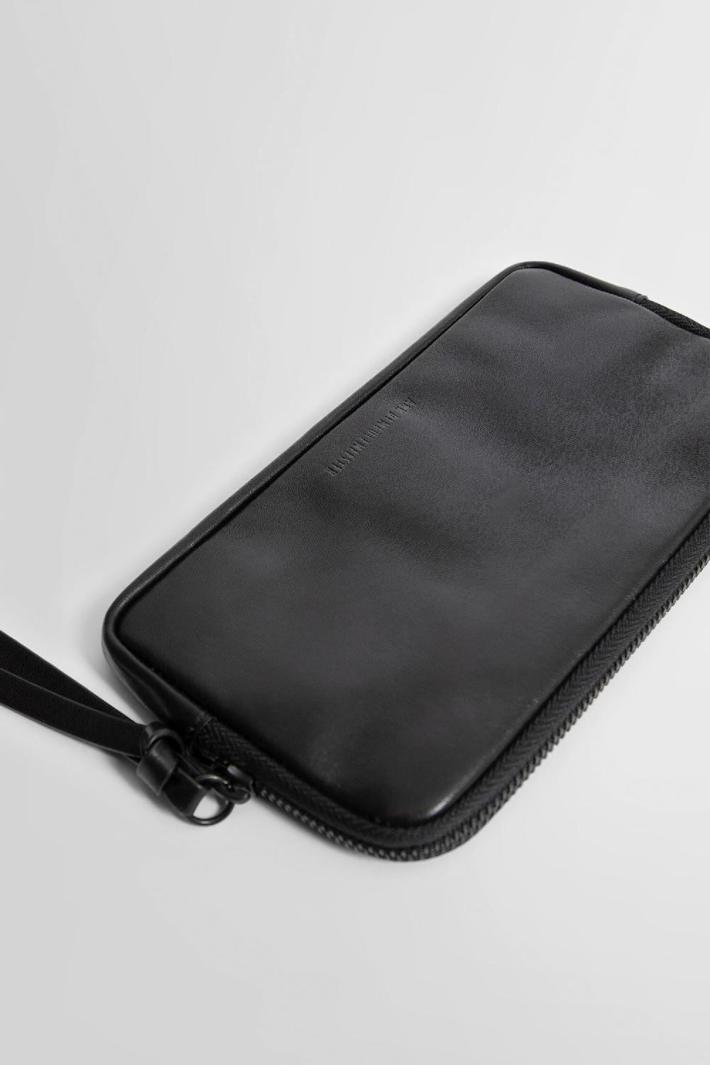 Antonioli ANN DEMEULEMEESTER UNISEX BLACK WALLETS & CARDHOLDERS Offerta Giorno del Papà