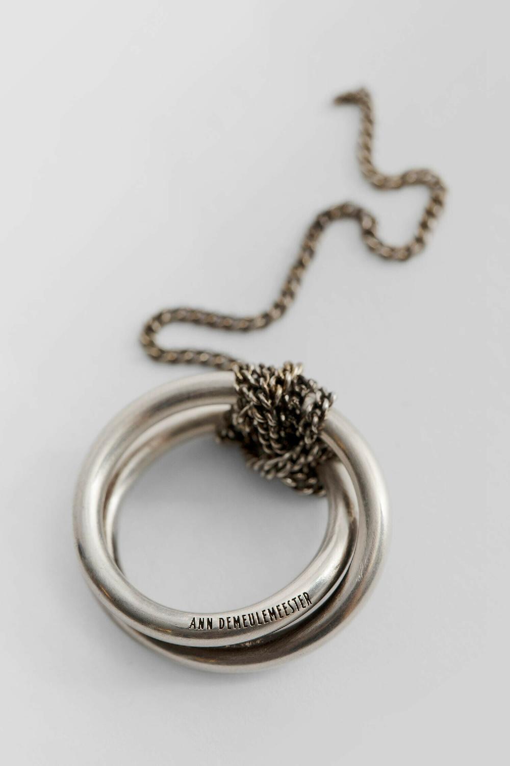 Antonioli ANN DEMEULEMEESTER UNISEX SILVER JEWELLERY Latest fashion