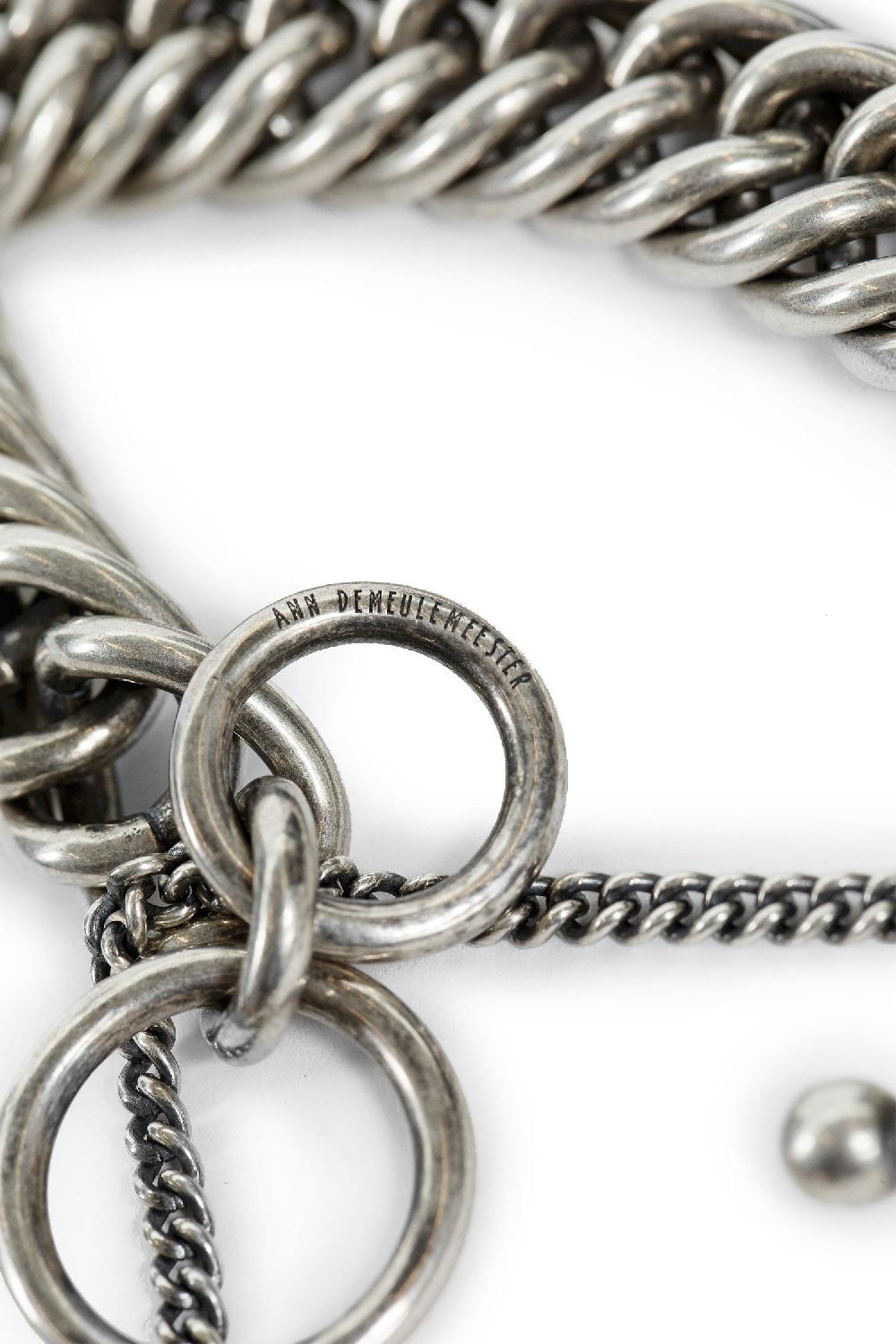Antonioli ANN DEMEULEMEESTER UNISEX SILVER JEWELLERY Offerte stagionali