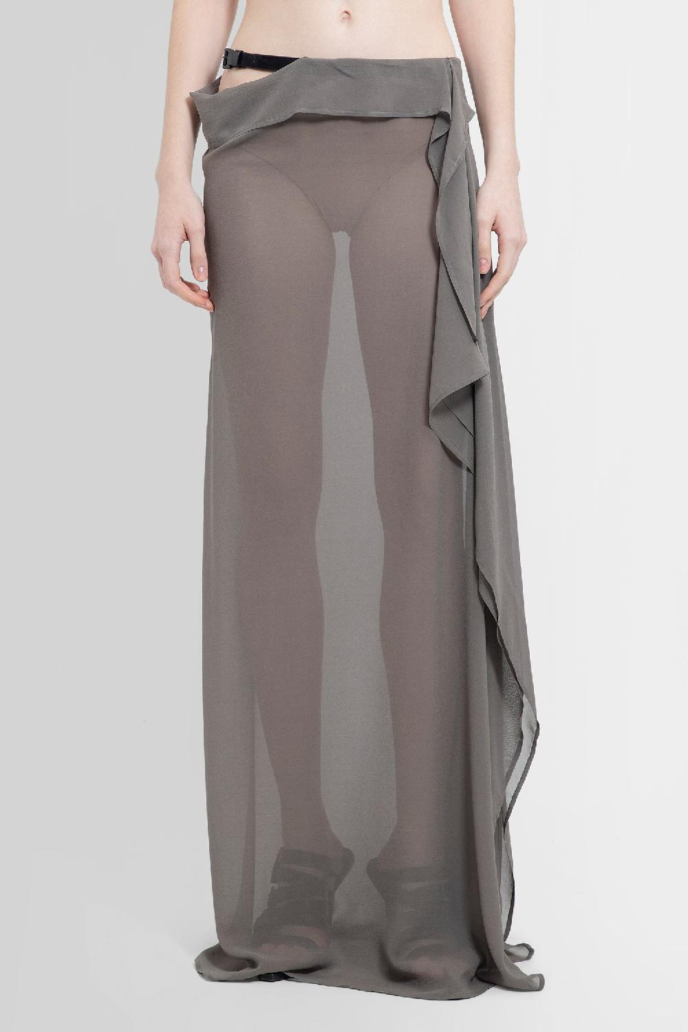 Antonioli ANN DEMEULEMEESTER WOMAN BEIGE SKIRTS Offerta settimanale