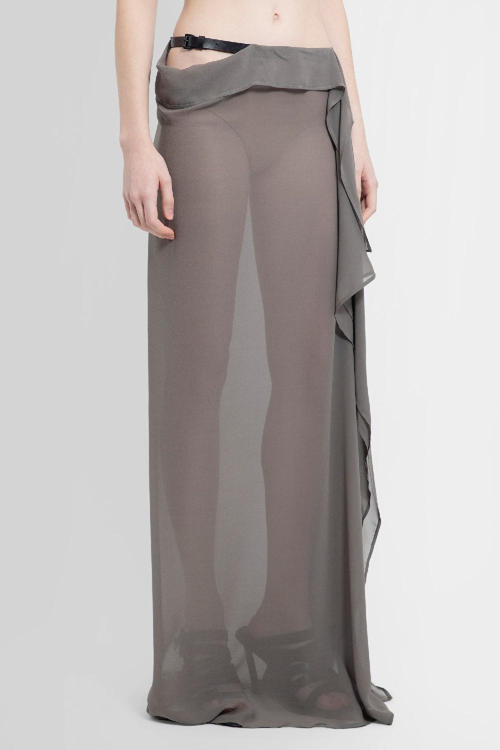 Antonioli ANN DEMEULEMEESTER WOMAN BEIGE SKIRTS Offerta settimanale