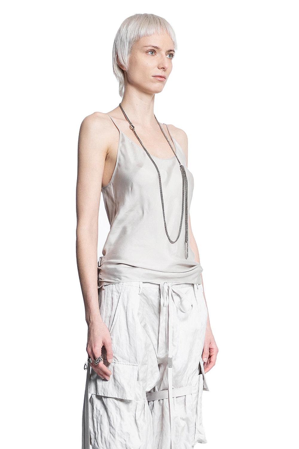 Antonioli ANN DEMEULEMEESTER WOMAN BEIGE TOPS Rilascio limitato