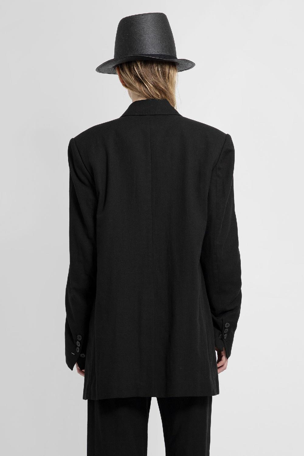 Antonioli ANN DEMEULEMEESTER WOMAN BLACK BLAZERS Ultimi tre giorni